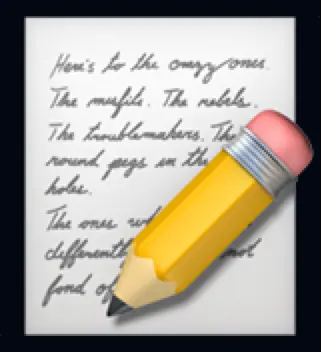 Screenshot of memo emoji taken on a Mac OS device showing the text written in it