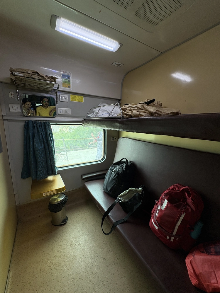 The most luxurious train ride I ever experienced