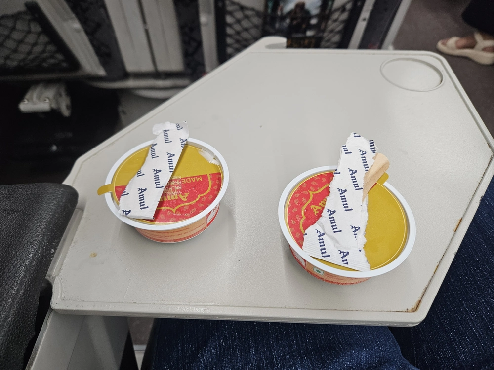 There was even ice-cream afterwards 😍