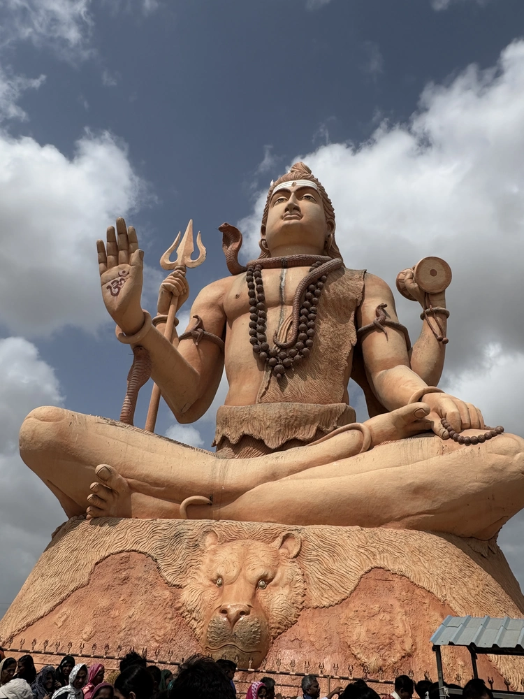 This is the biggest idol of Lord Shiv I have ever seen